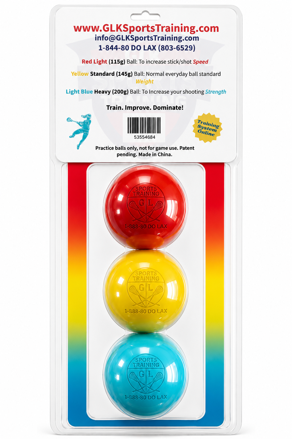 Girls 3 Ball Weighted Kit