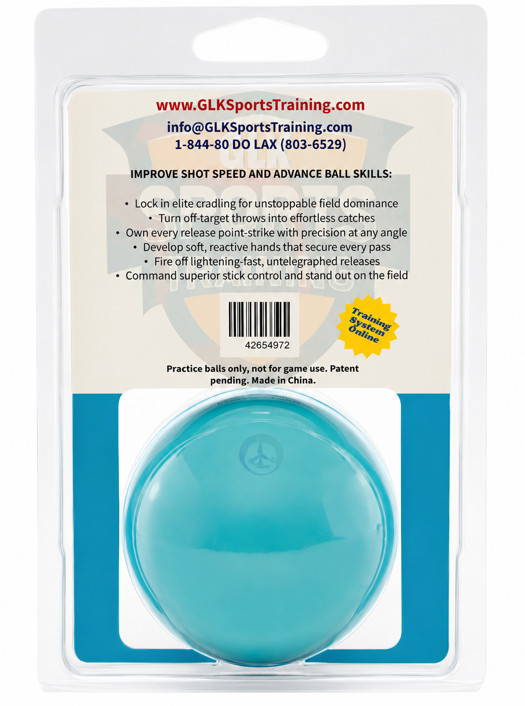 200g Light Blue Ball