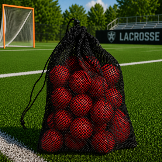 Red Balls in Mesh Bag-15pack
