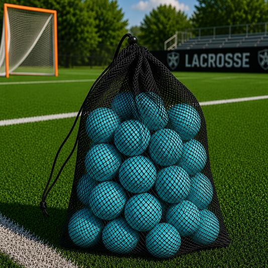 Light Blue Balls in Mesh Bag-15 pack