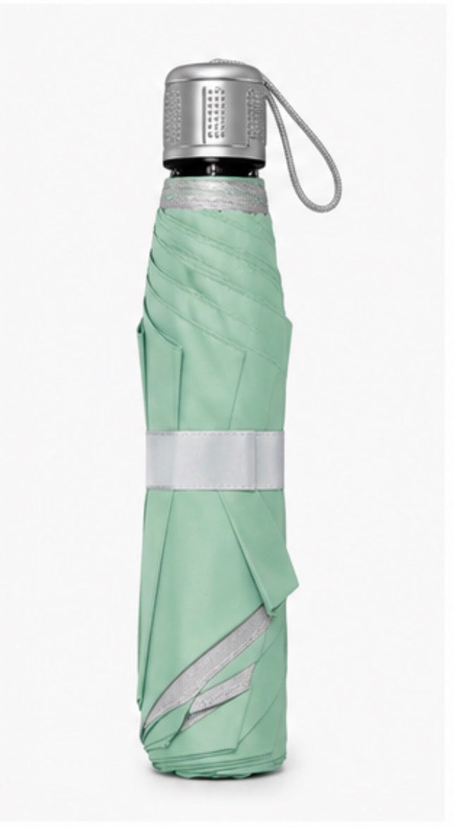 Chuvaband 3-Fold Umbrella – Silver Coating | 8-Rib Design