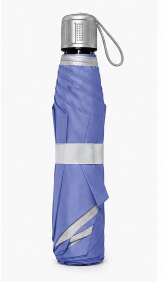 Chuvaband 3-Fold Umbrella – Silver Coating | 8-Rib Design